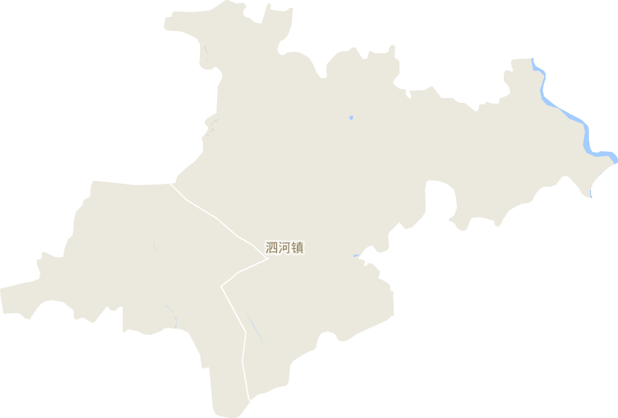 泗河镇电子地图