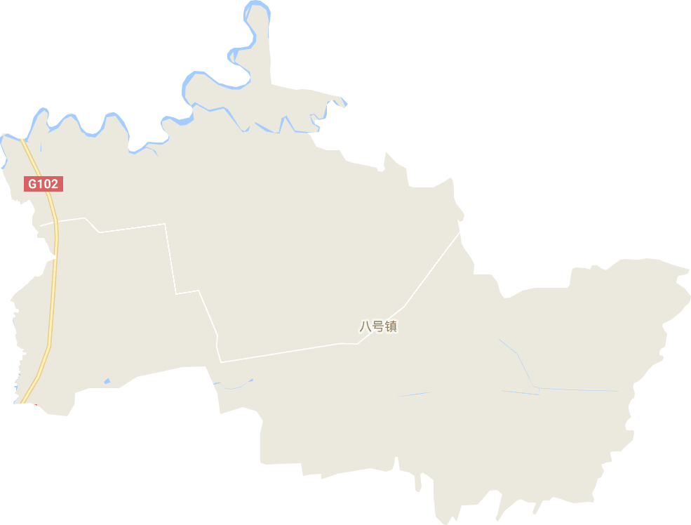 八号镇电子地图
