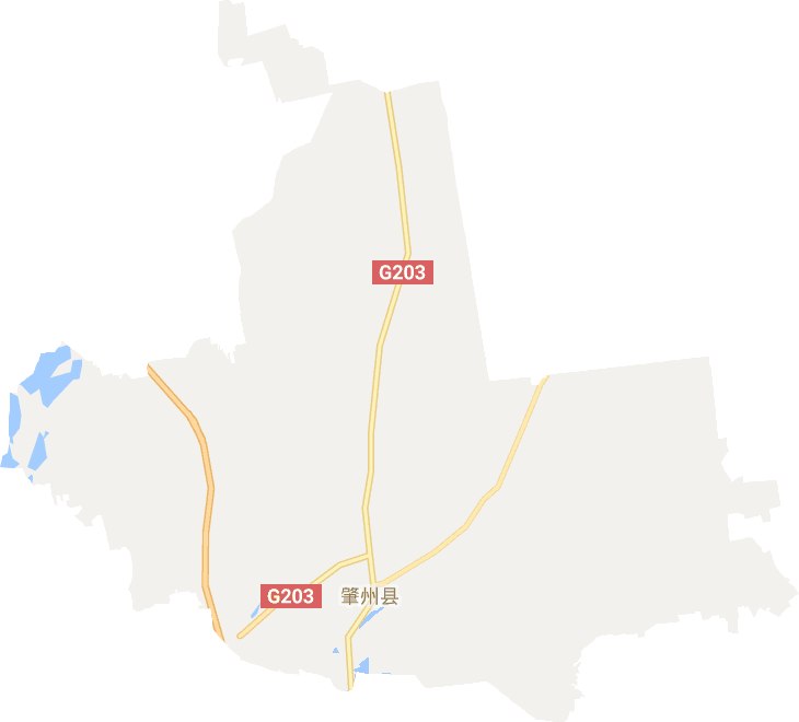 肇州县电子地图