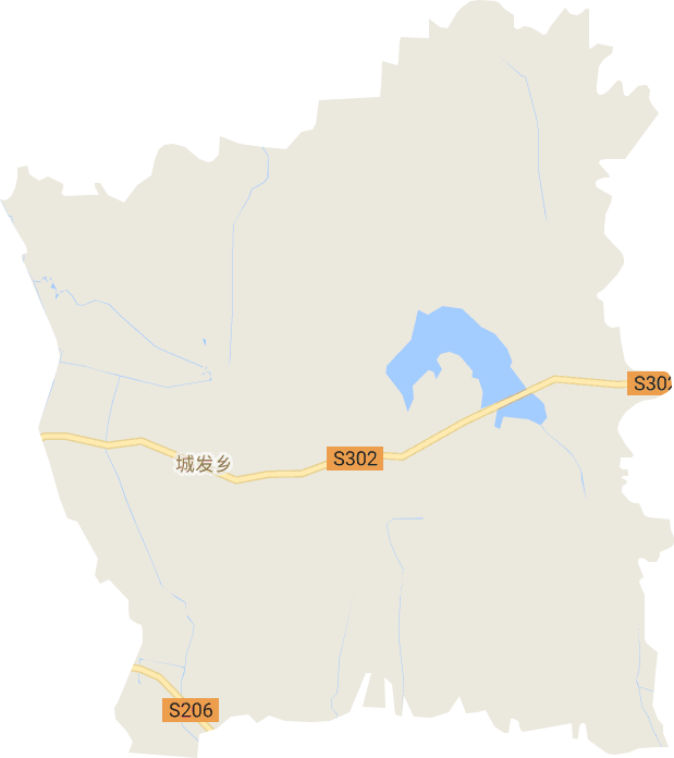 城发乡电子地图