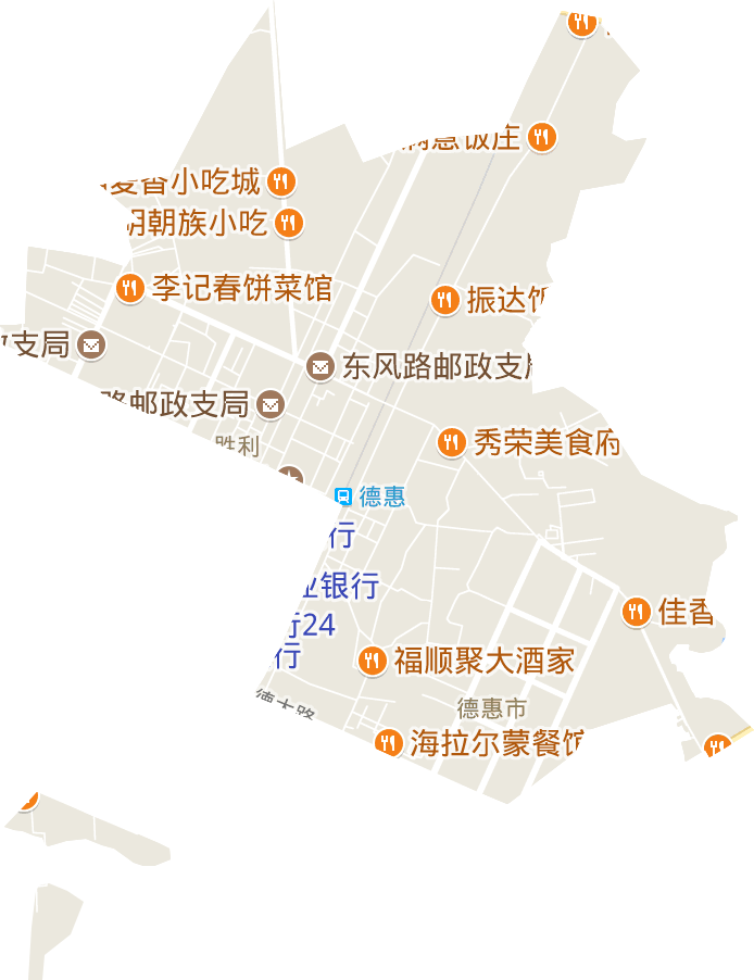 胜利街道电子地图