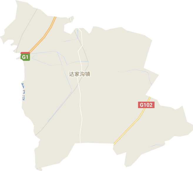达家沟镇电子地图
