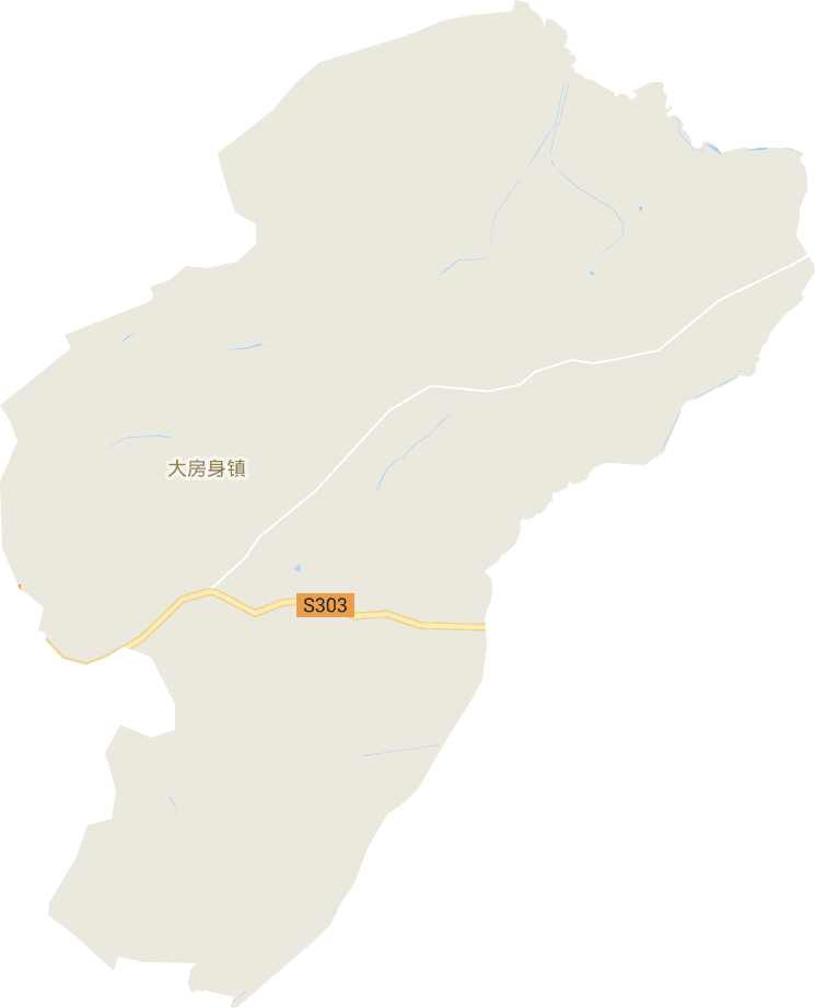 大房身镇电子地图