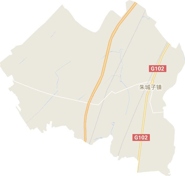 朱城子镇电子地图