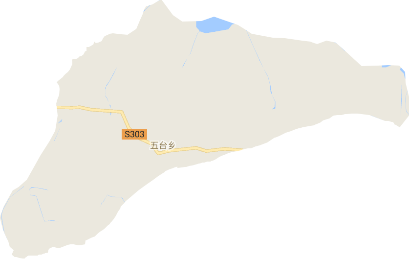 五台乡电子地图