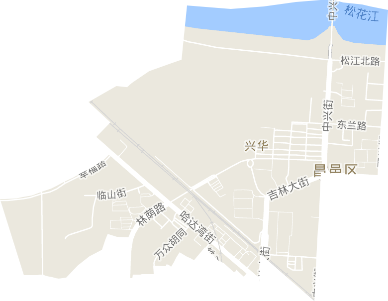 兴华街道电子地图