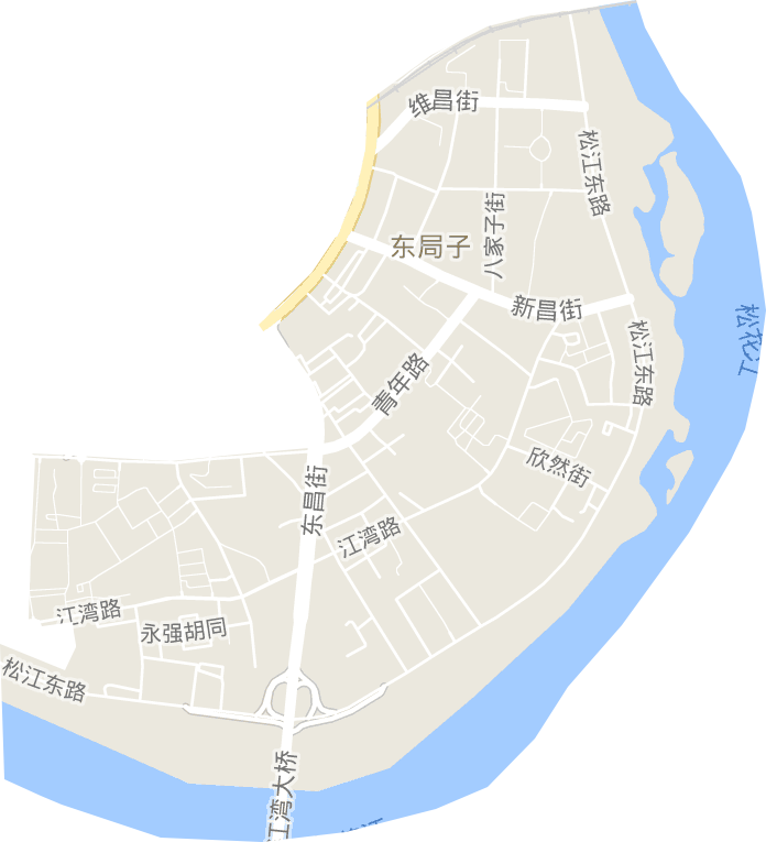 东局子街道电子地图