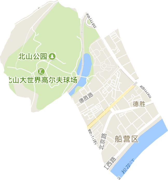 德胜街道电子地图