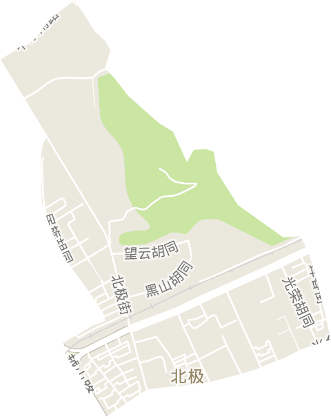 北极街道电子地图