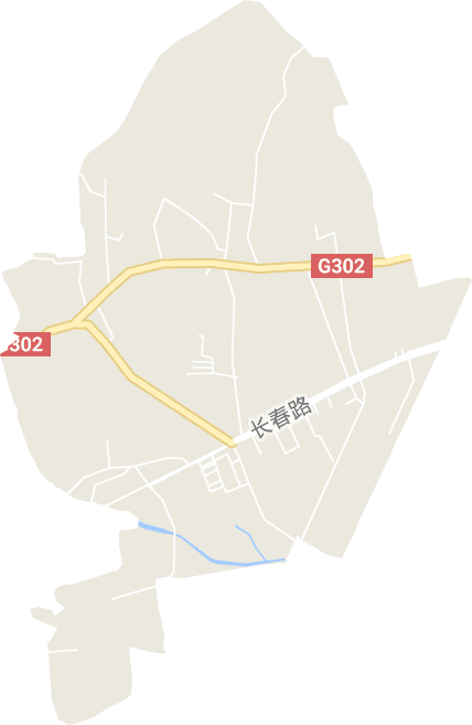 长春路街道电子地图