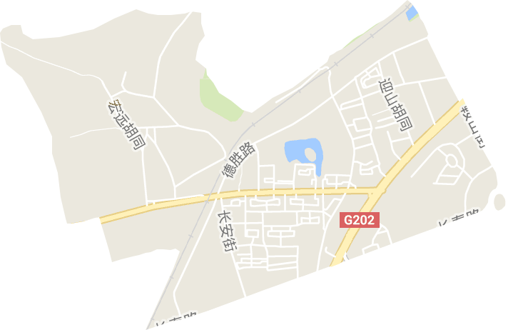 北山街道电子地图