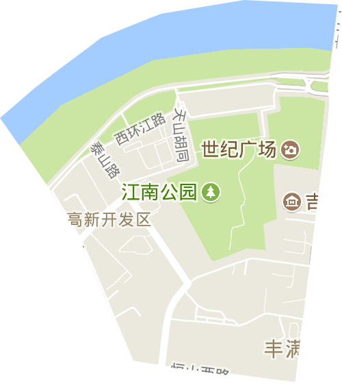 泰山街道电子地图
