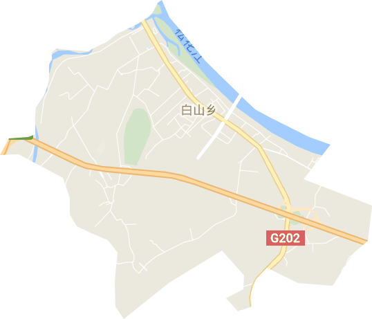 红旗街道电子地图
