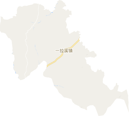 一拉溪镇电子地图