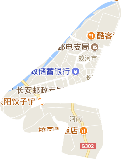 民主街道电子地图