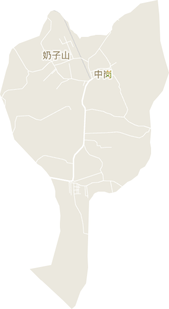 奶子山街道电子地图