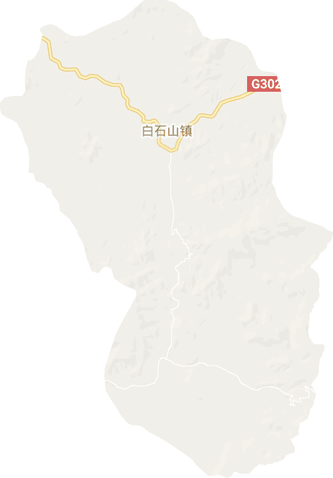 白石山镇电子地图