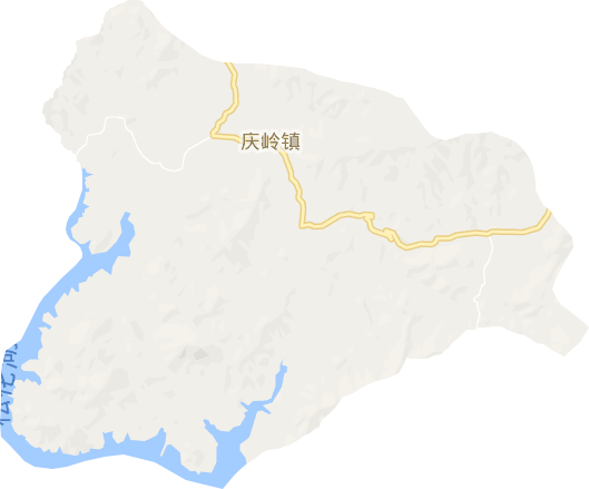 庆岭镇电子地图