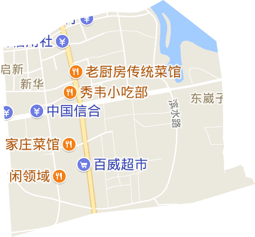 启新街道电子地图