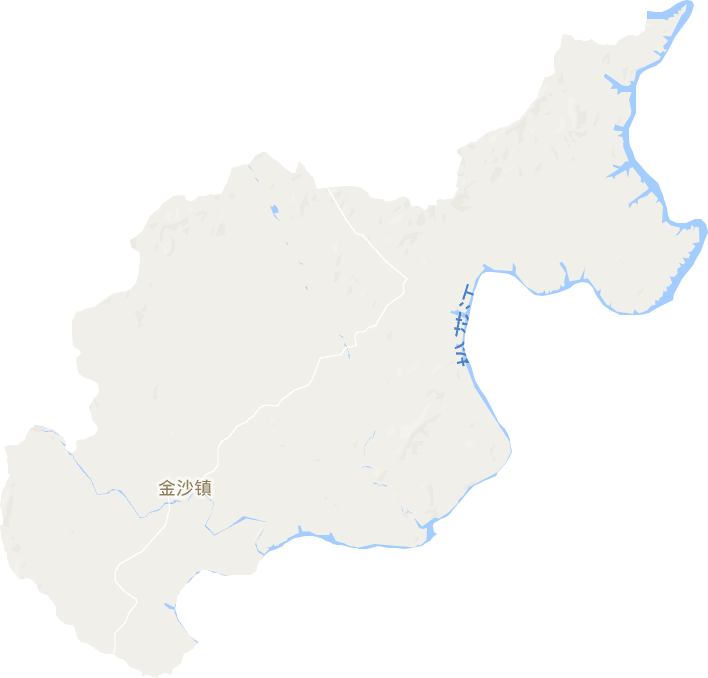 金沙镇电子地图