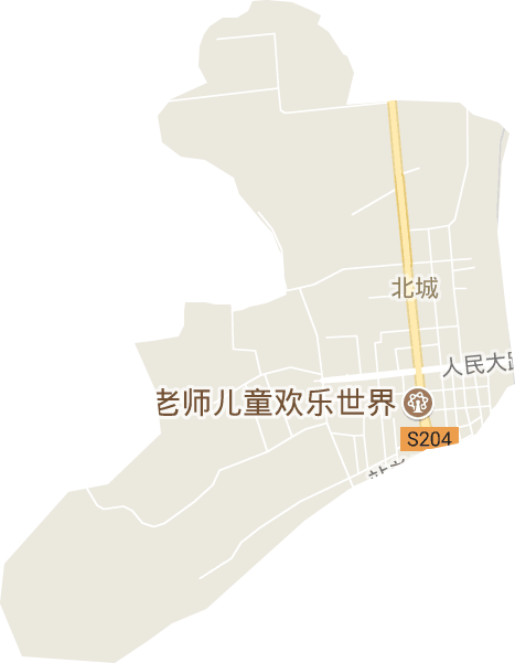 北城街道电子地图