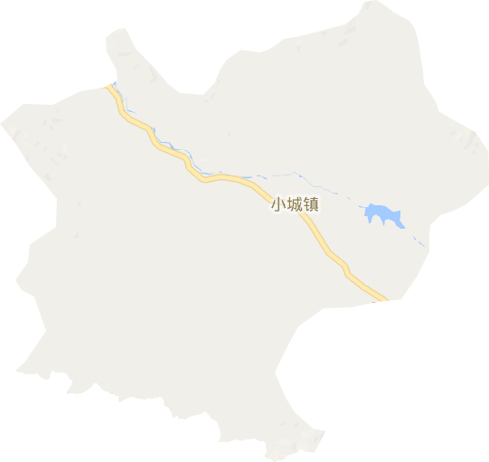 小城镇电子地图