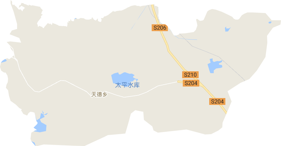 天德乡电子地图