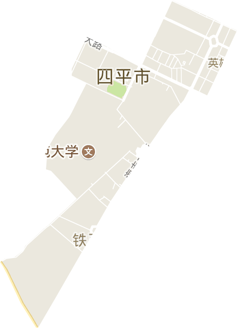 英雄街道电子地图