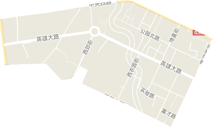 地直街道电子地图