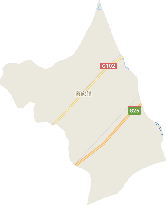 蔡家镇电子地图