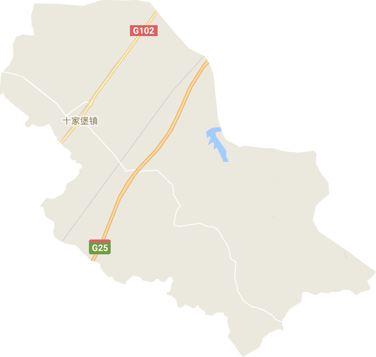十家堡镇电子地图