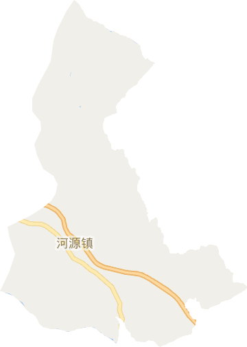 河源镇电子地图