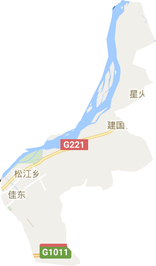 东风区电子地图