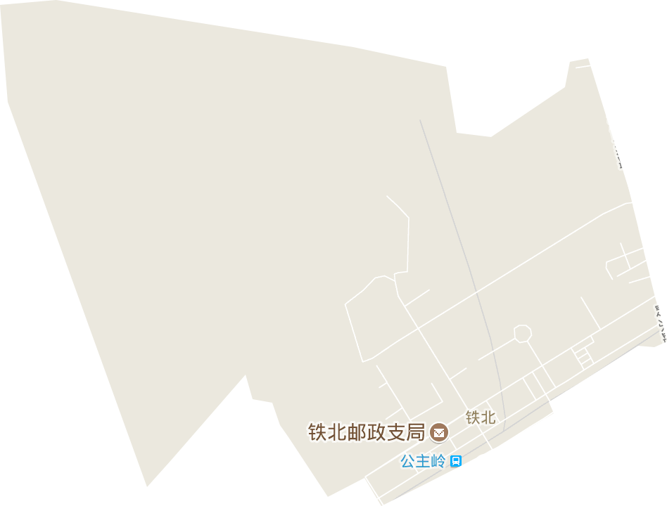 铁北街道电子地图