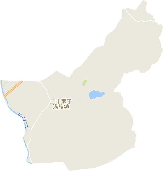 二十家子镇电子地图