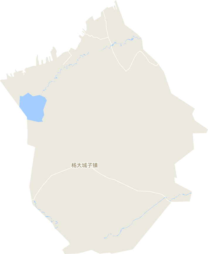 杨大城子镇电子地图