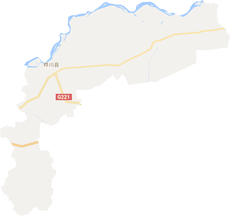 桦川县电子地图