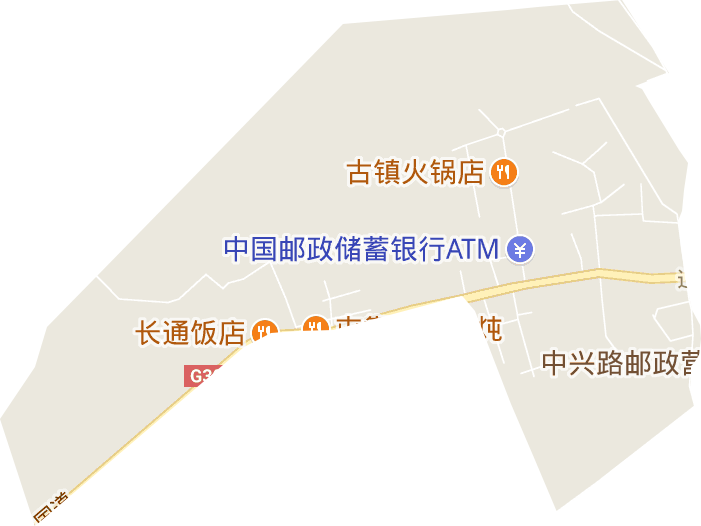 辽西街道电子地图
