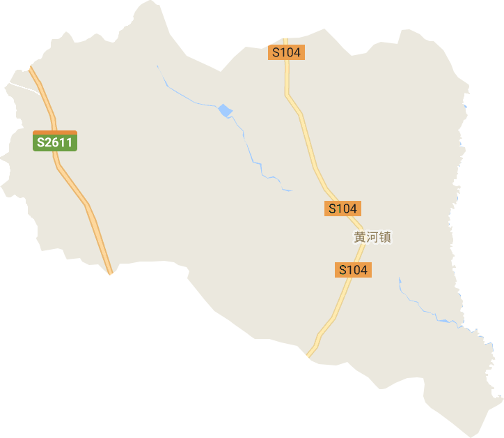 黄河镇电子地图
