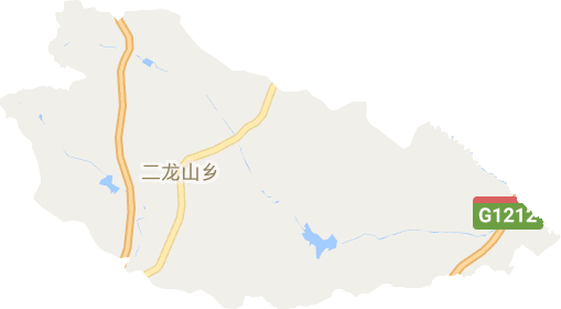 二龙山乡电子地图