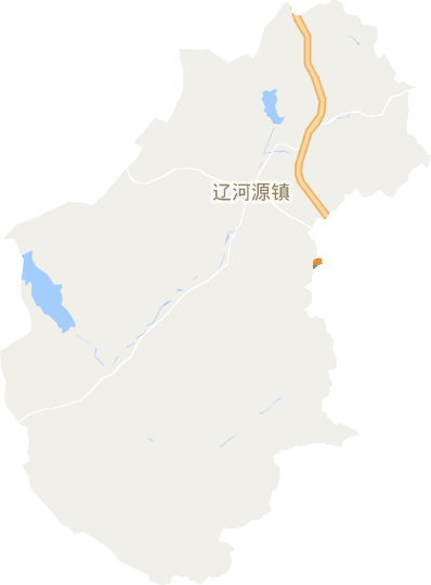 辽河源镇电子地图
