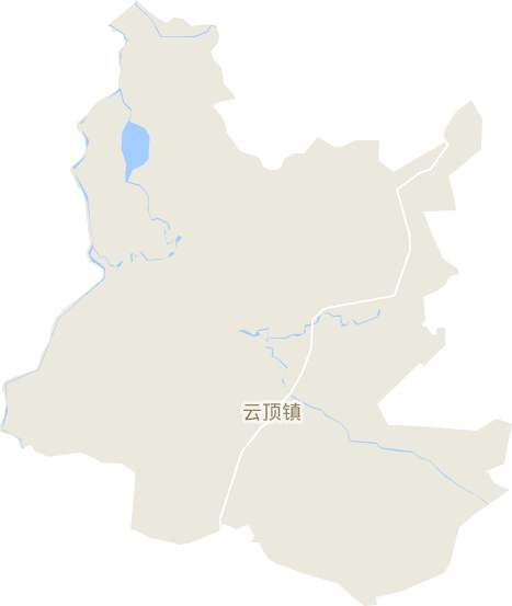 云顶镇电子地图