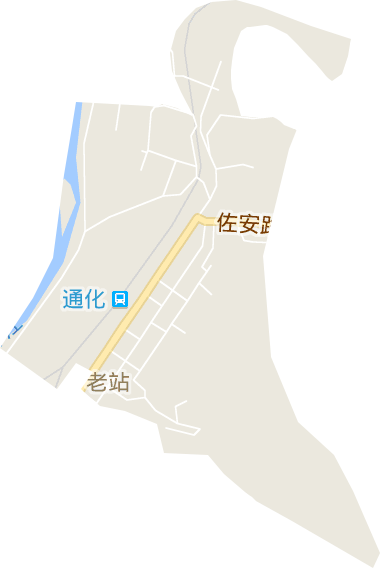 老站街道电子地图