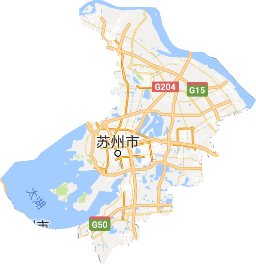 苏州市电子地图