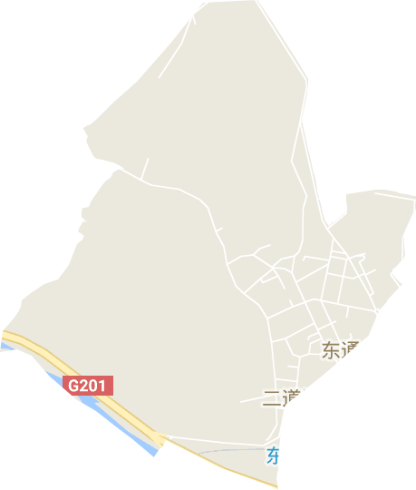 东通化街道电子地图