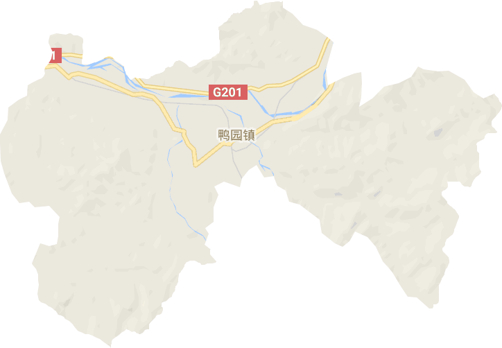 鸭园镇电子地图