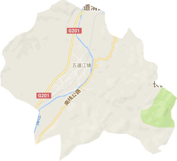 五道江镇电子地图
