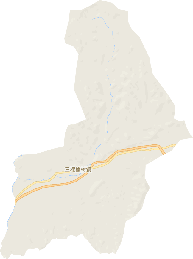 三棵榆树镇电子地图