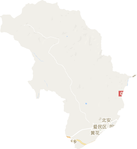 爱民区电子地图