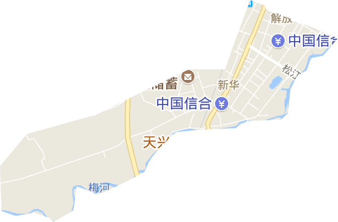新华街道电子地图